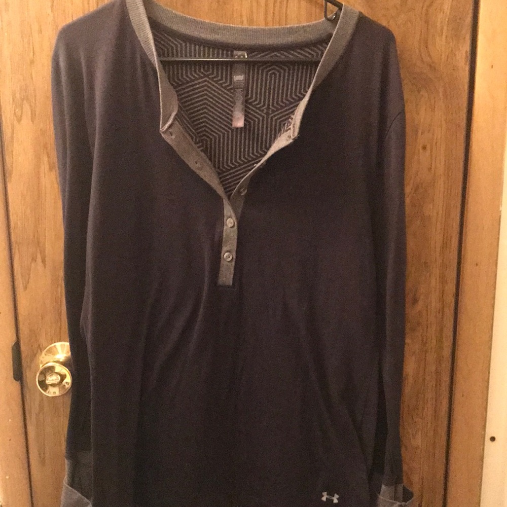 FINAL PRICE! Womens Under Armour Button Long Sleeve Shirt